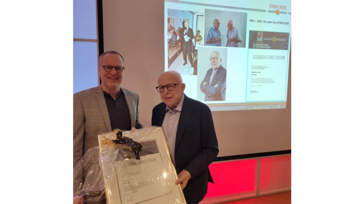 Celebrating 60 years with welding machines specialist Strecker