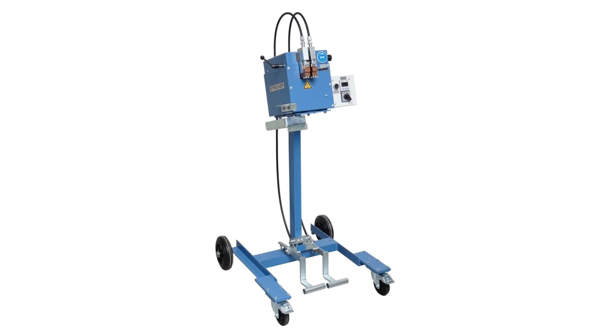 Butt welding machines on display at wire India 2018