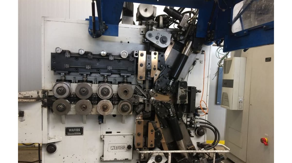 Used Ful 10 universal spring coiling machine with electronic control now available