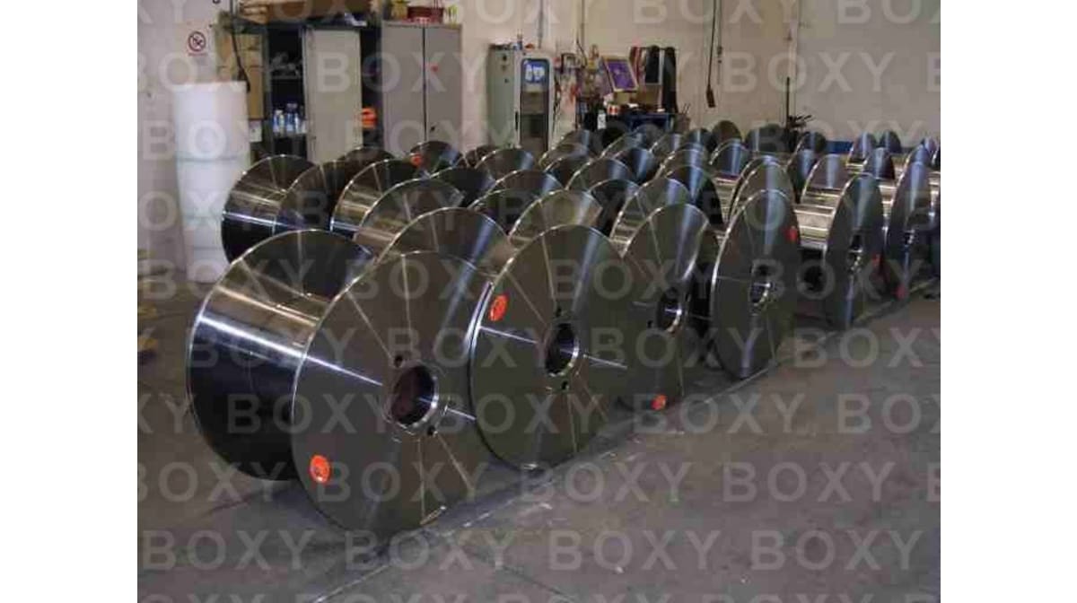 Boxy: reels for high speed wire drawing and stranding machines