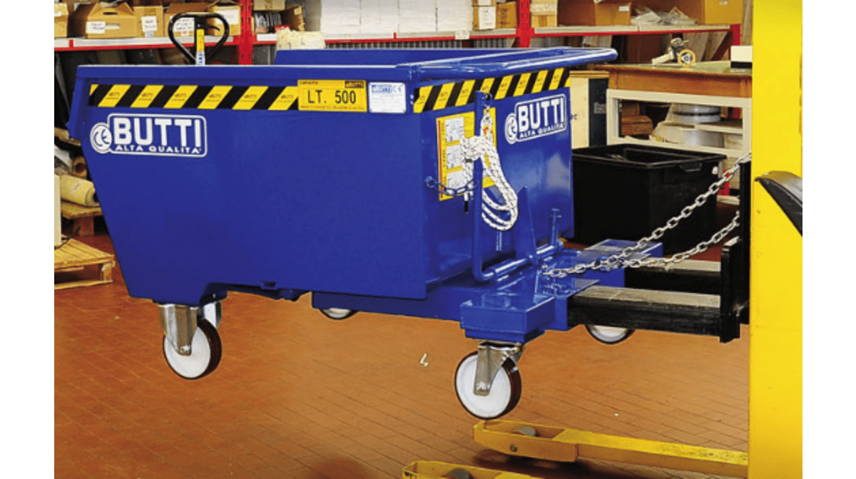 Collect scrap metal and waste easily and safely