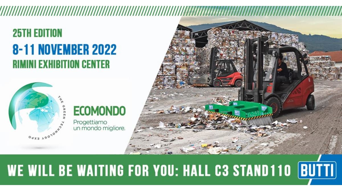 Come visit Butti s.r.l. at Ecomondo 2022