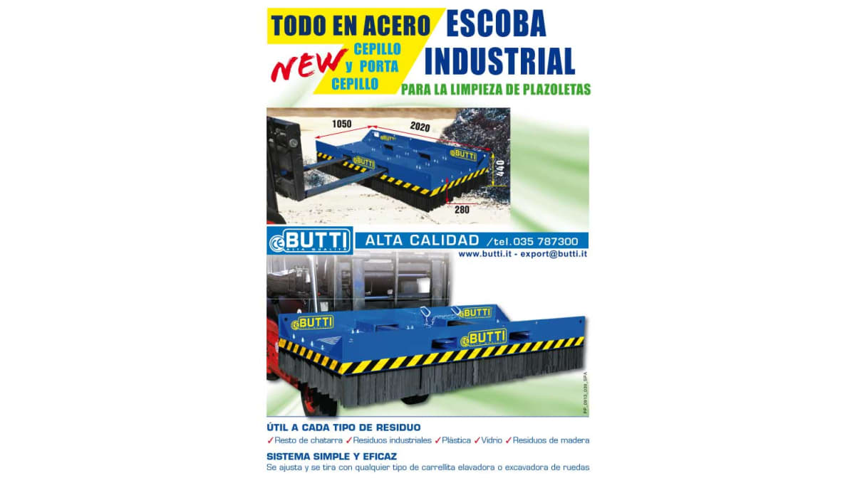 Butti presenta su cepillo industrial para talleres mecánicos