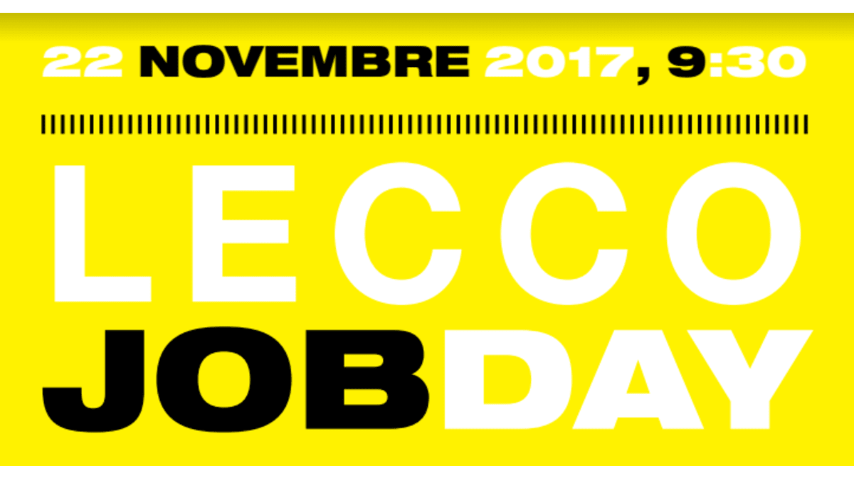 Scuola e lavoro: il laminatoio del Caleotto al Lecco Job Day
