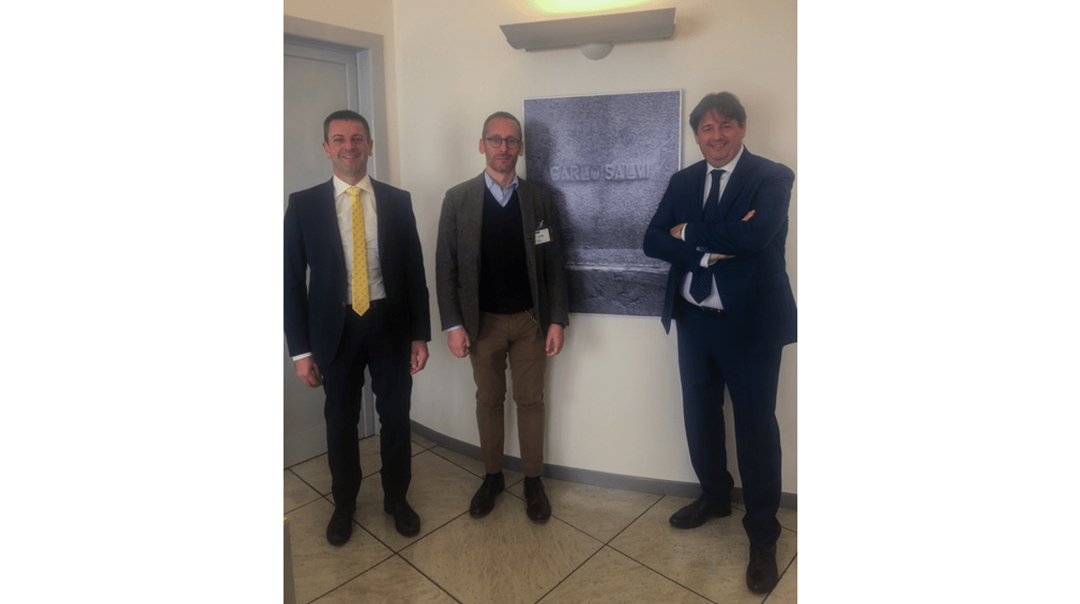 In visita da Carlo Salvi il consigliere della città di Lecco Mauro Piazza