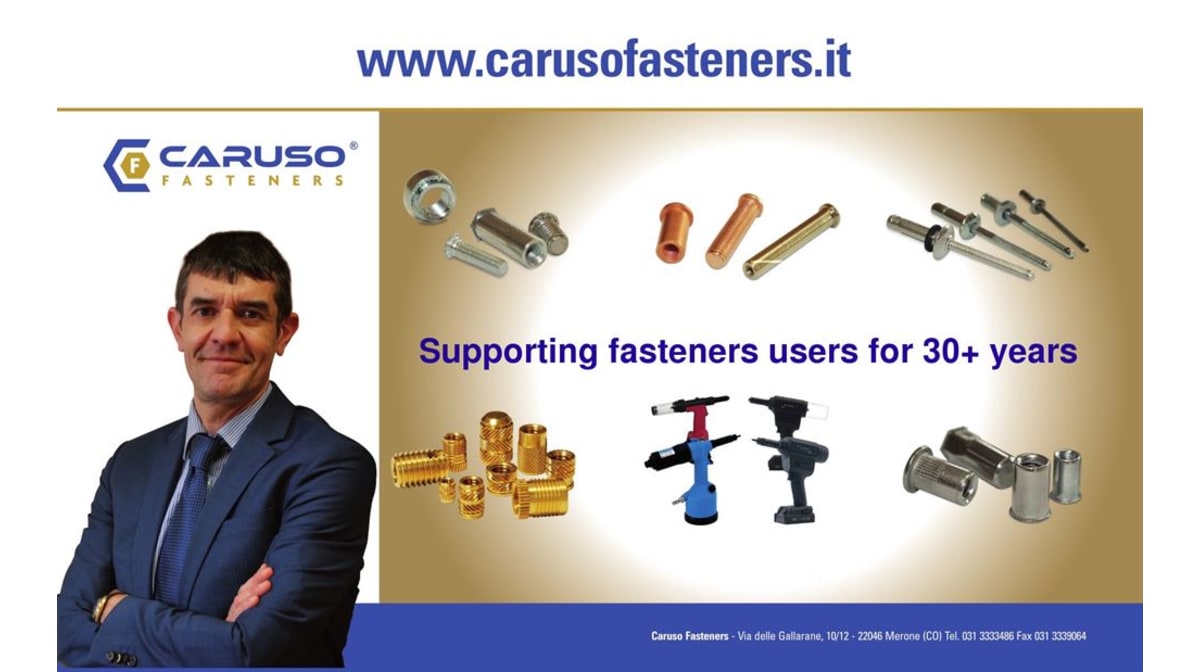 Further quality for Caruso Fasteners customers