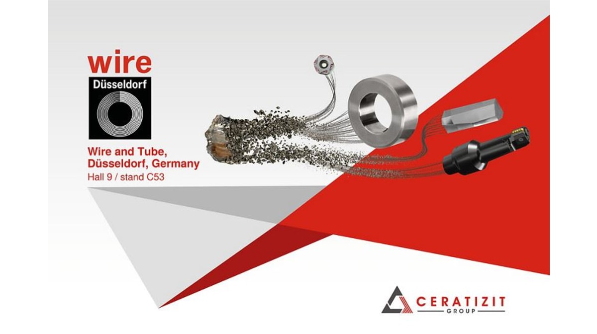 CERATIZIT: ampia gamma di prodotti in scena a wire 2022