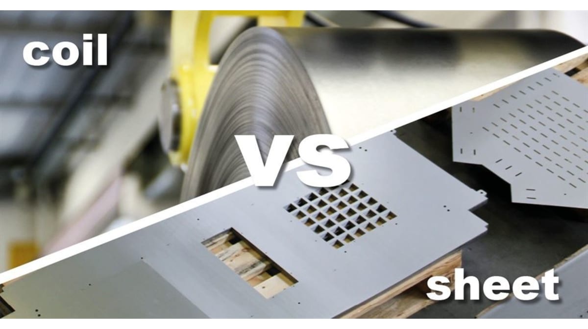 Coil vs. Sheet punching: how to save 9800 Euro per month in raw material