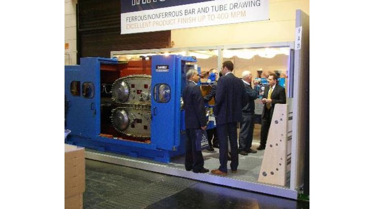 Danieli Centro Maskin at WIRE 2008 Dusseldorf, hall 09 stand A21