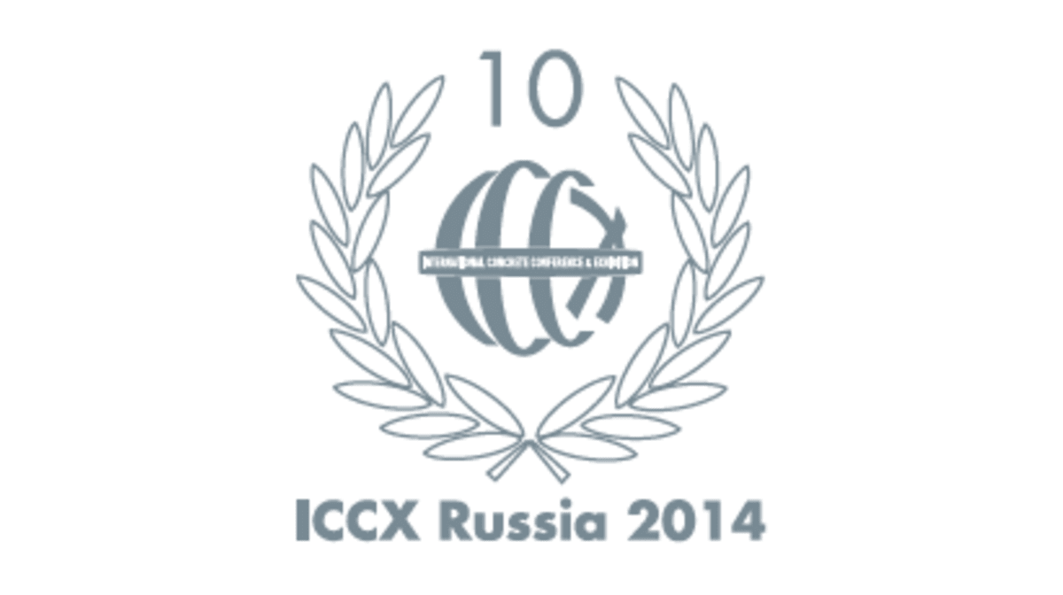Concrete industry. DC Macchine in St. Petersburg for the event ICCX Russia 2014