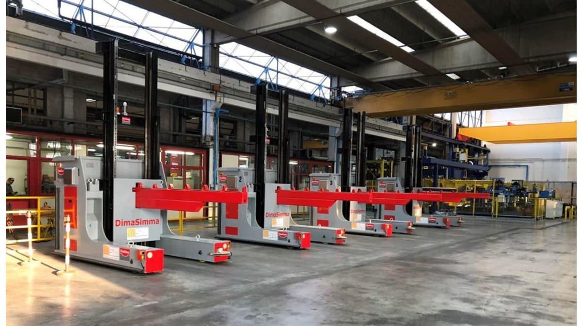 Veicoli a guida automatica DimaSimma: l’ennesimo successo
