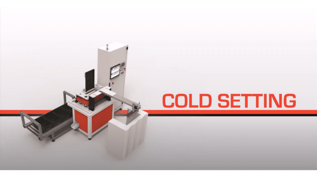 Achieve your 0 defects goal with Easydur’s latest automatic cold setting line for springs