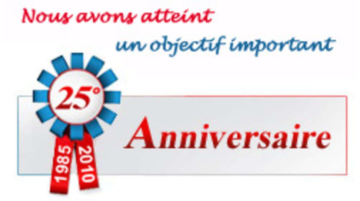 25° Anniversaire de Easydur