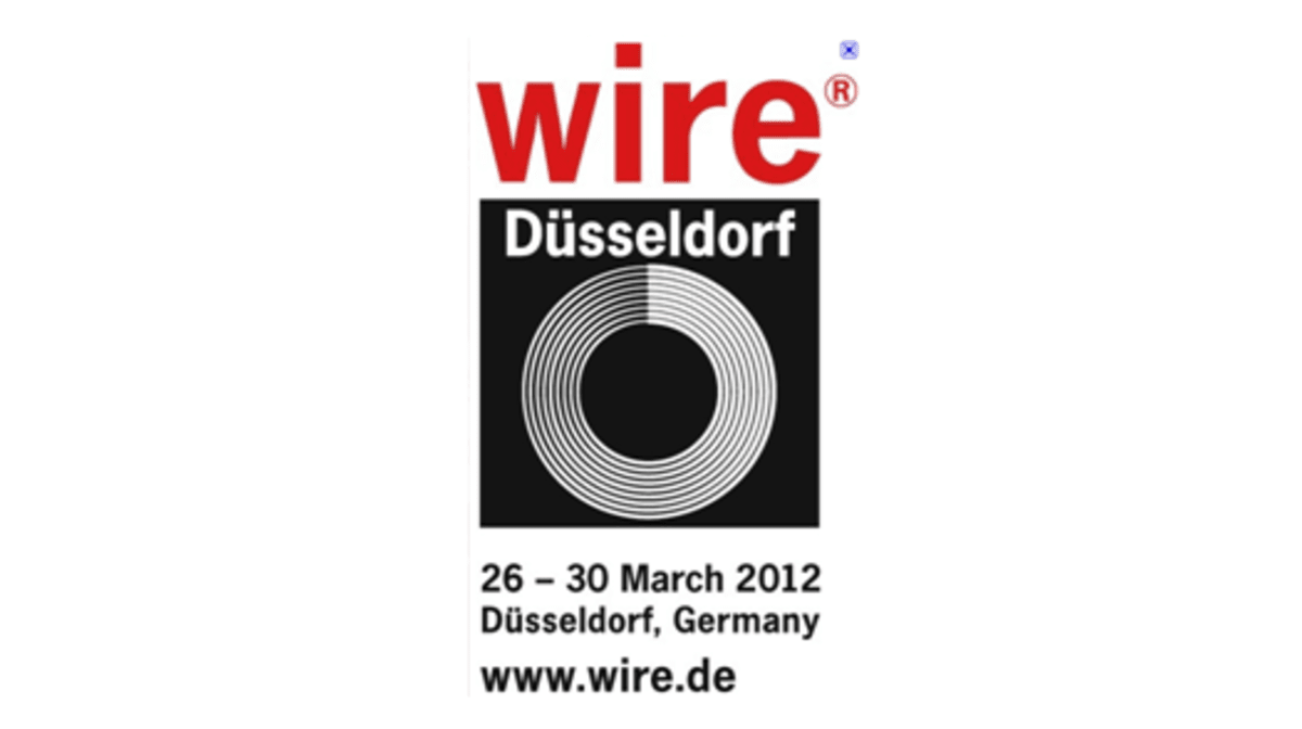 Erre Inox alla fiera WIRE 2012 in Düsseldorf dal 26 al 30 Marzo.