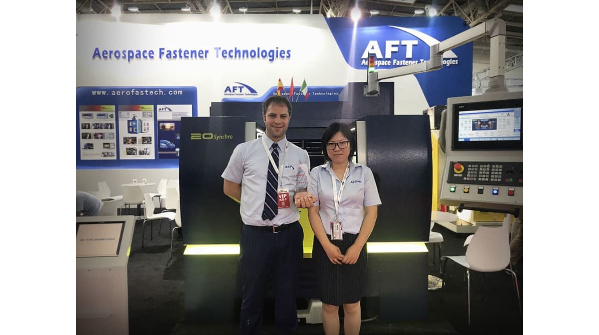 The best thread rolling machine of the CIMES exhibition
