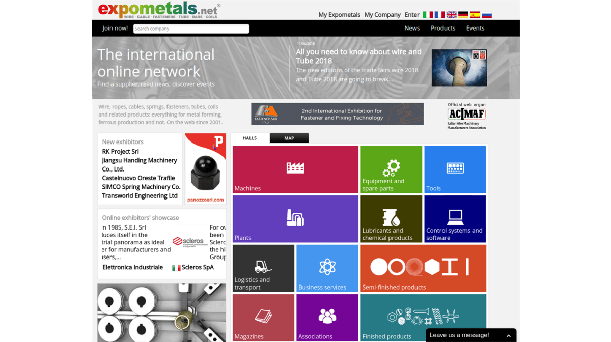Готовы к Дюссельдорфу: релиз  Expometals 4.5 – уже онлайн