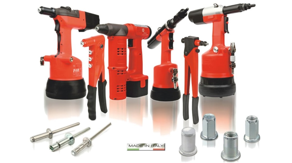 Rivetti, inserti e rivettatrici: scegli l’esperienza di FAR