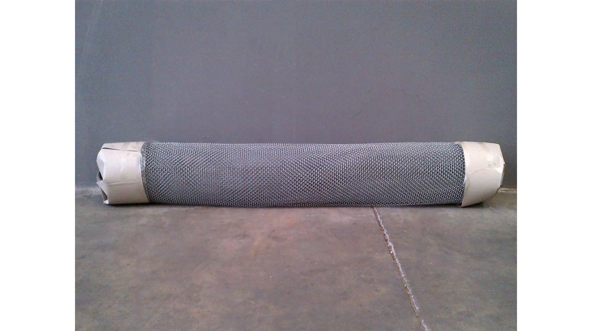 Frigerio & Duroni: spiral wire mesh for steam tracing piping