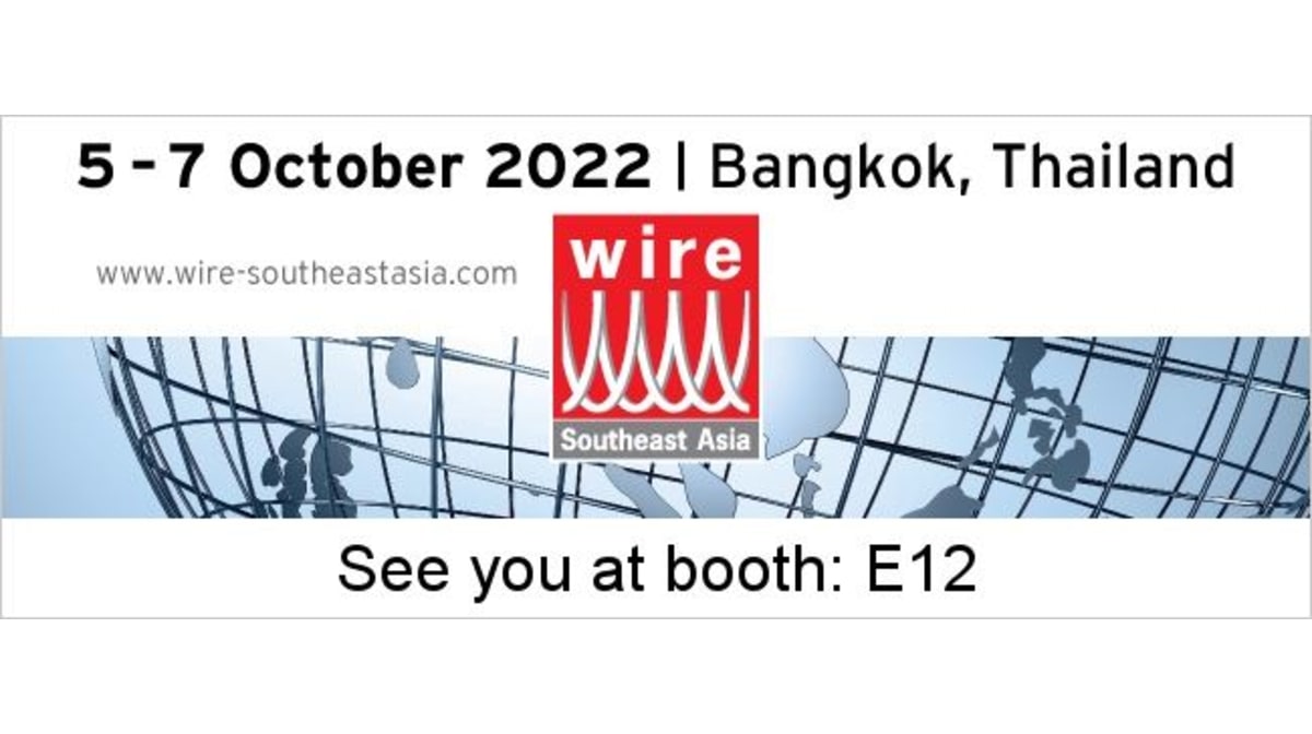 Meet FUHR’s experts at wire and Tube Southeast Asia 2022