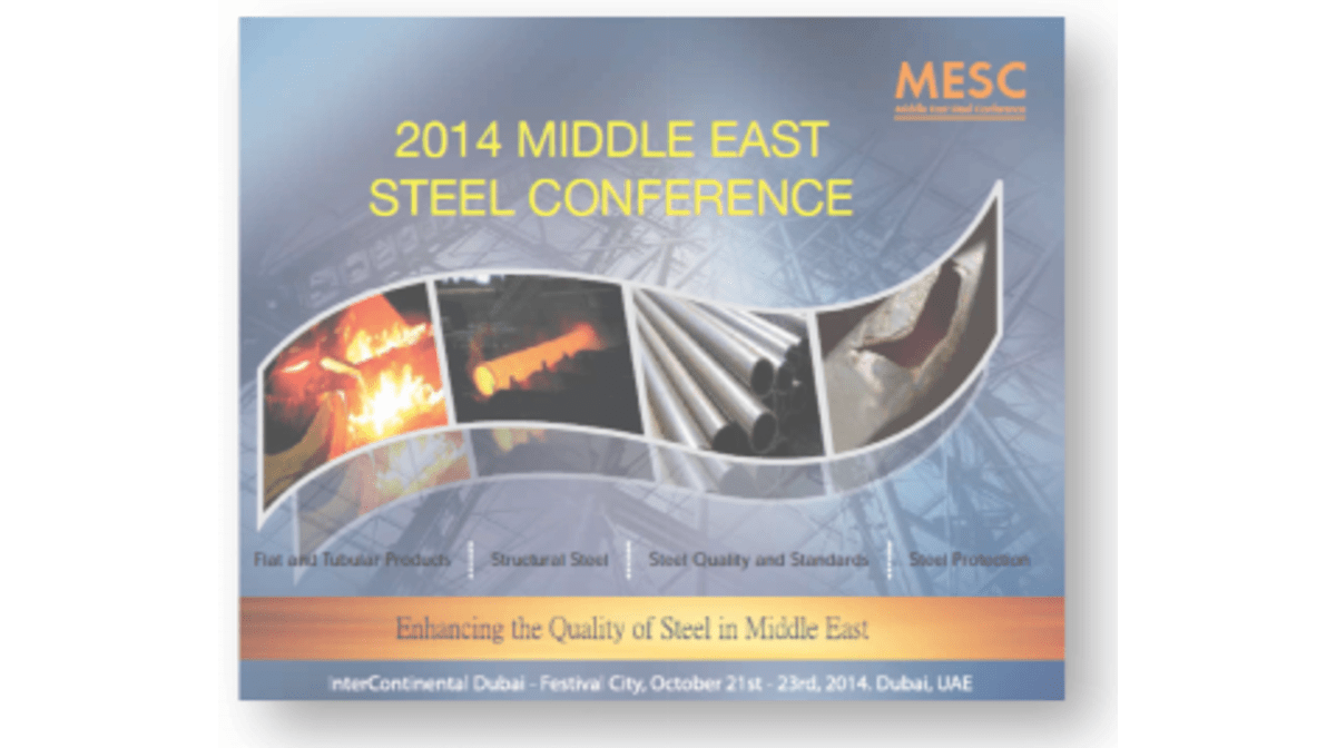 GABASWIRE to present a speech at Middle East Steel Conference