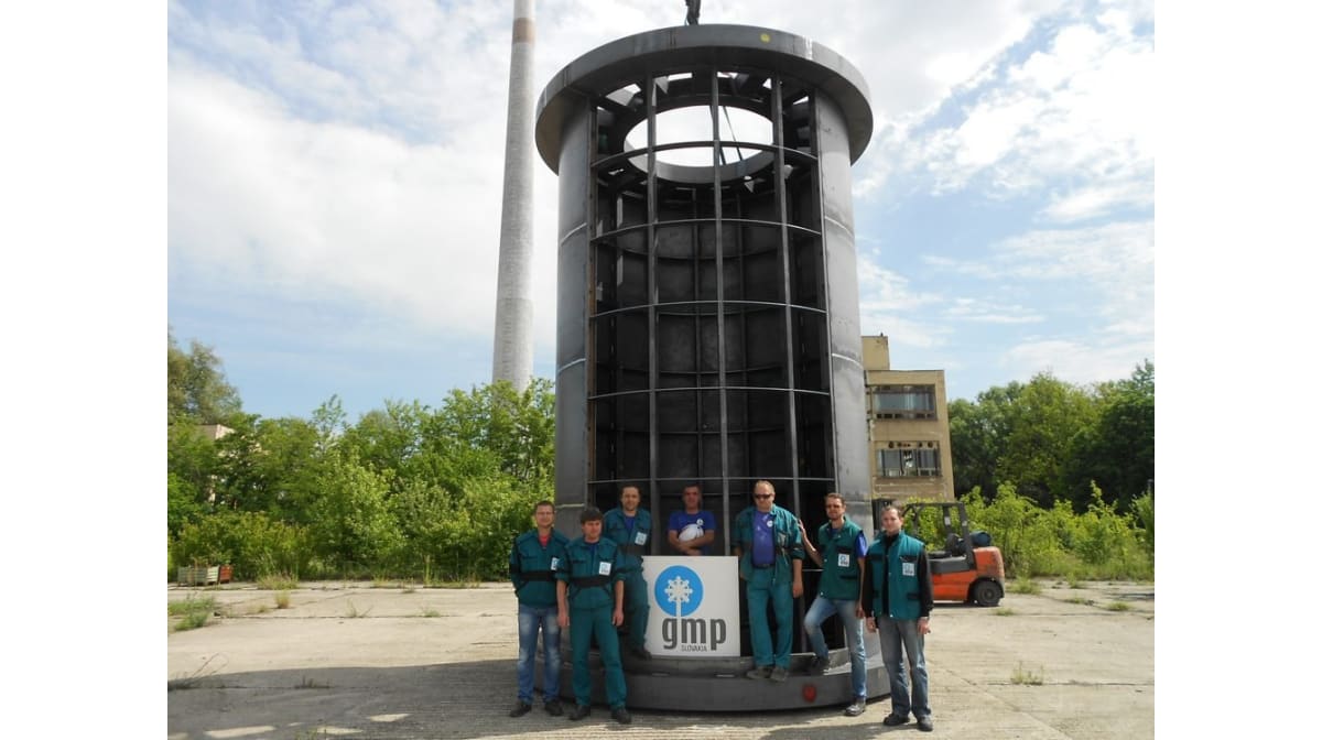 Bobine in acciaio da 4,2 metri x 7: anche questo è GMP Slovakia