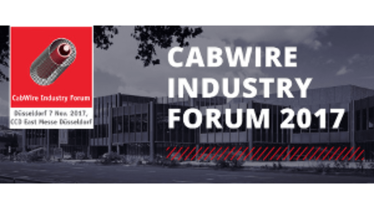 Countdown to CabWire 2017, THE event for today’s wire & cable professionals 