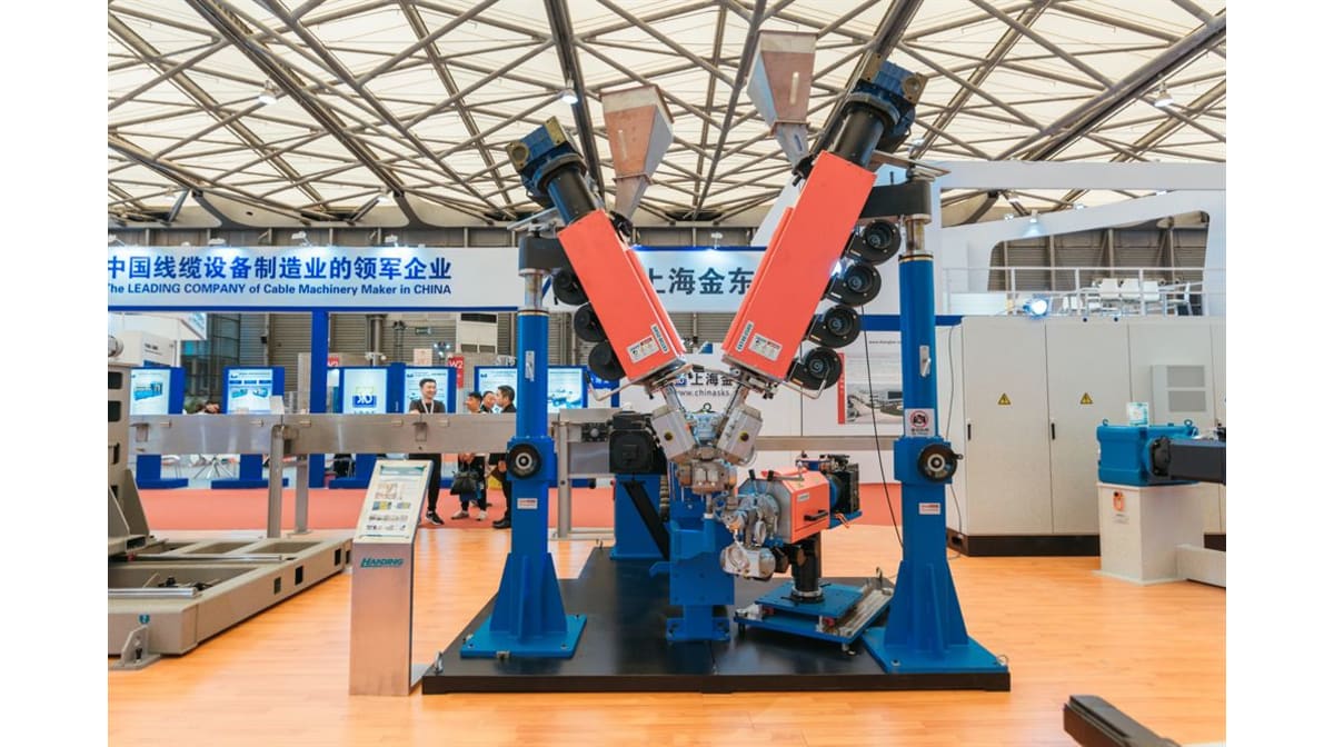 Jiangsu Handing to display wire & cable manufacturing equipment in India