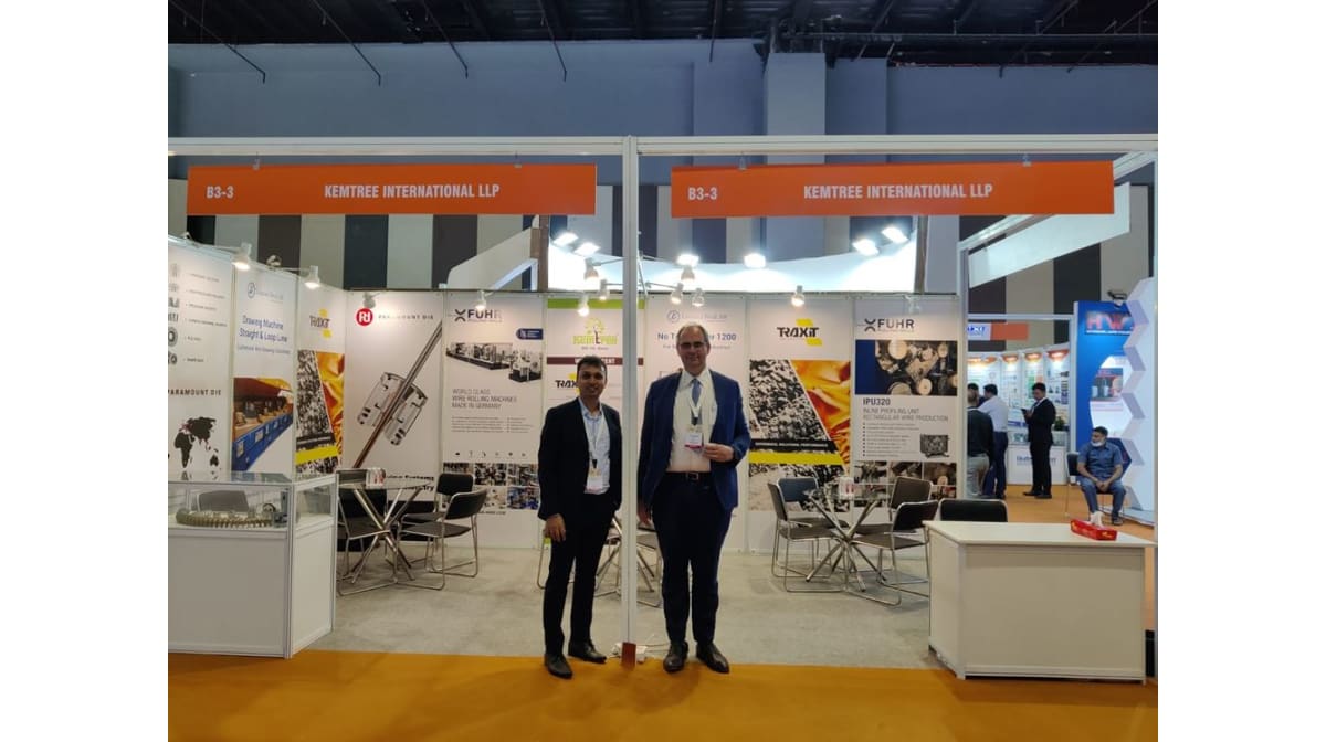 Lämneå Bruk reconnecting with customers at the Cable and Wire Fair in New Delhi