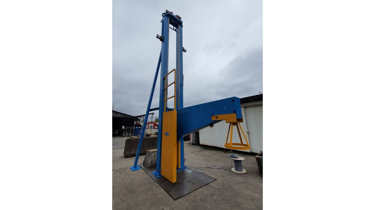 Testing phase of new wire rod pay-off successfully completed