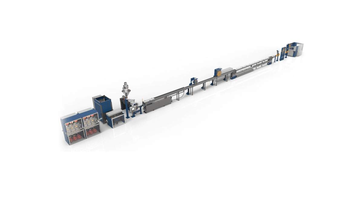 Smart buffering to improve productivity in optical cable manufacturing lines