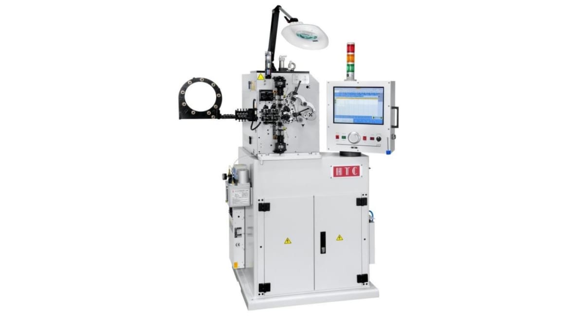 MANENTIMACCHINE: new high-speed 5-axis coiling machine for springs