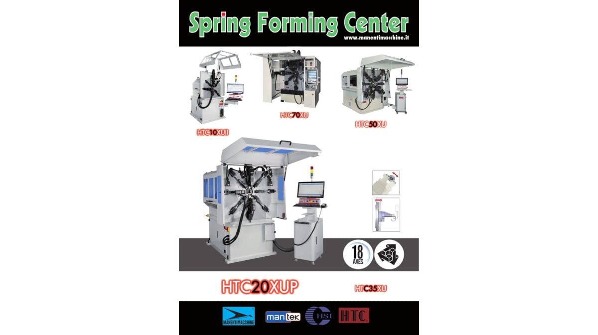 Multi-slide spring forming machines for sale