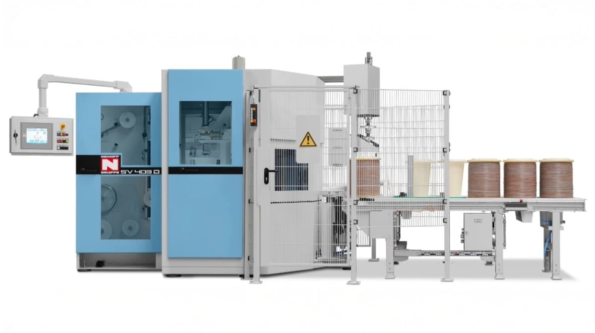 Niehoff adds film wrapping, labeling, and automation to its NPS package system