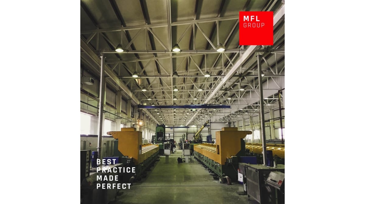 MFL Group installs 3 brand-new wire drawing lines in Ekaterinburg