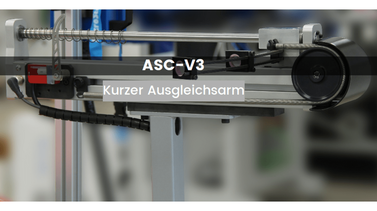 Microstudio präsentiert den neuen kurzen Ausgleichsarm ASC-V3