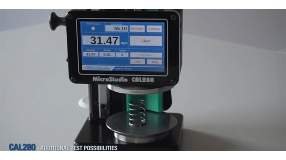 Mesure efficace des ressorts avec le nouveau pied à coulisse MicroStudio