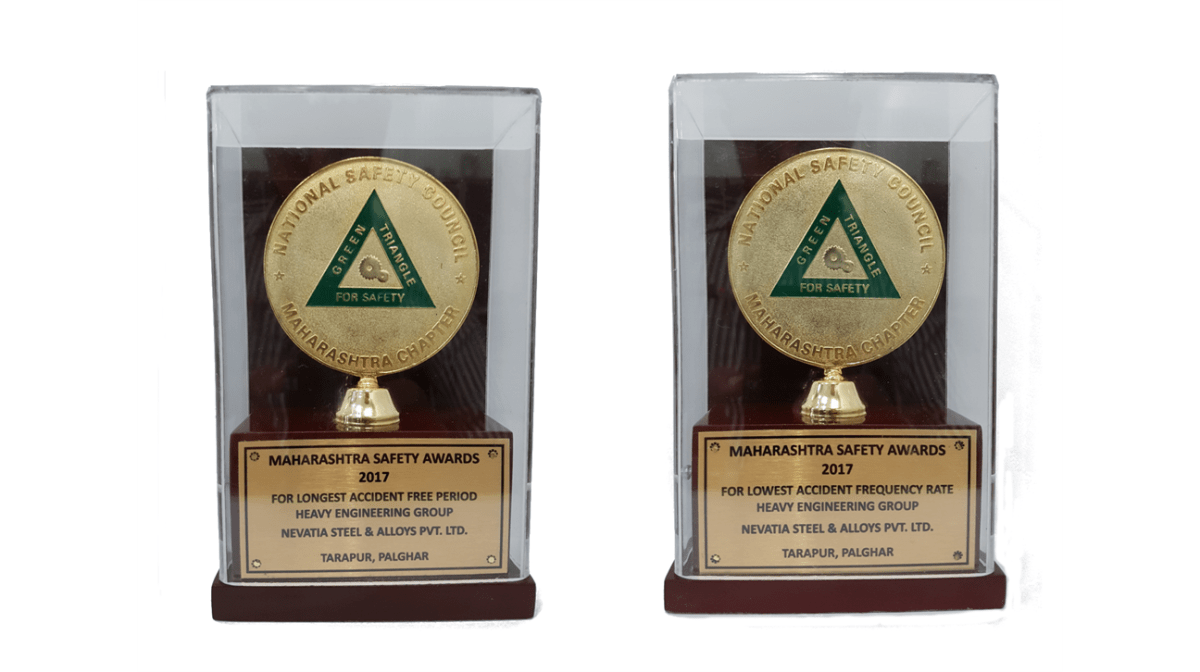 Nevatia Steel receives Safety Award from National Safety Council