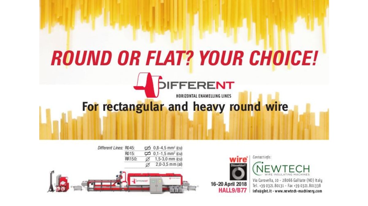 Nuova linea per smaltatura orizzontale alla wire di Düsseldorf