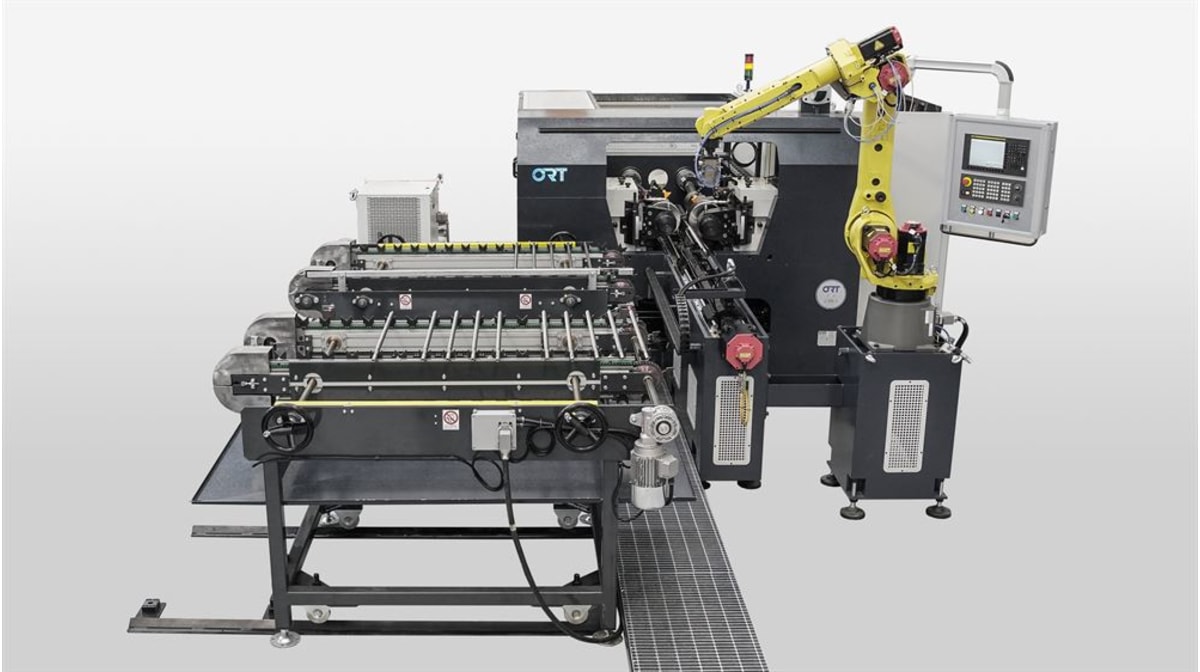 ORT on the press with 2MS5 profile rolling centre