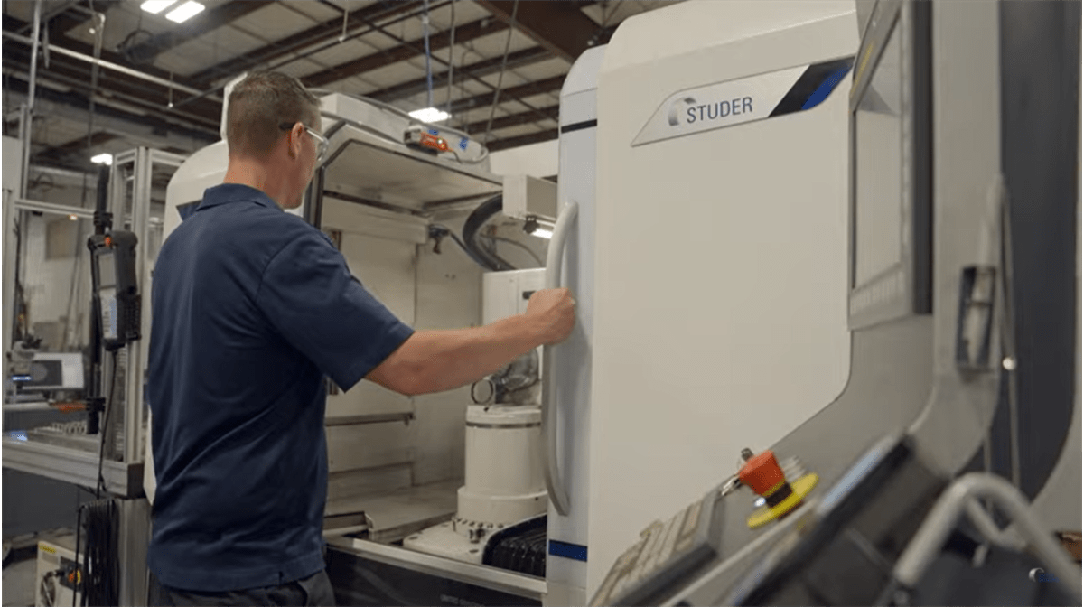 Multiple operations in a single machine: Paramount Die purchases a new STUDER S131r