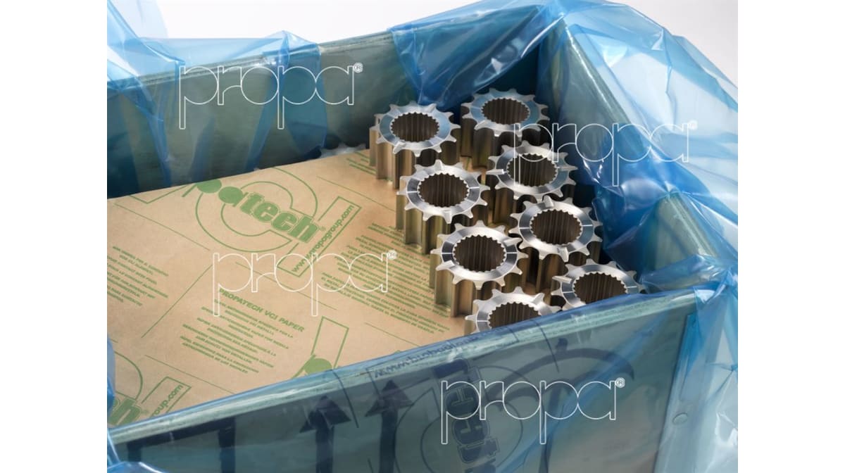 Ein wirksamer Schutz gegen Korrosion mit Propatech VCI Papier 