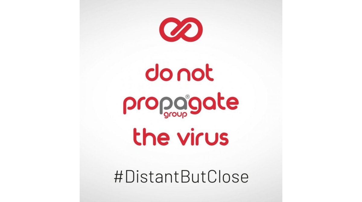 Do not propa-gate the virus: Propagroup's commitment to protecting health in the workplace