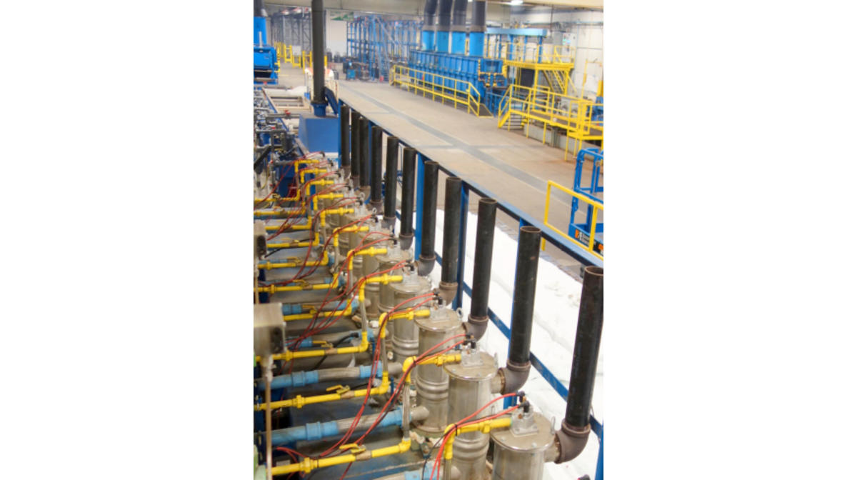 Higher combustion efficiency with QED new ART Mk4 immersion burner