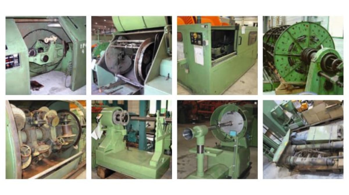 Reconditioned cable making machinery - Special offer from Queins and Stolberger