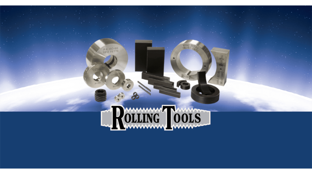 Flat thread rolling dies or circular rolls? Rolling Tools has the right solution for each application