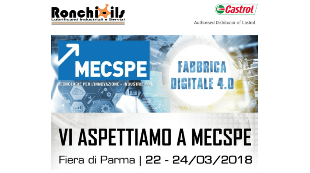 I 3 big per le lavorazioni meccaniche al Mecspe di Parma