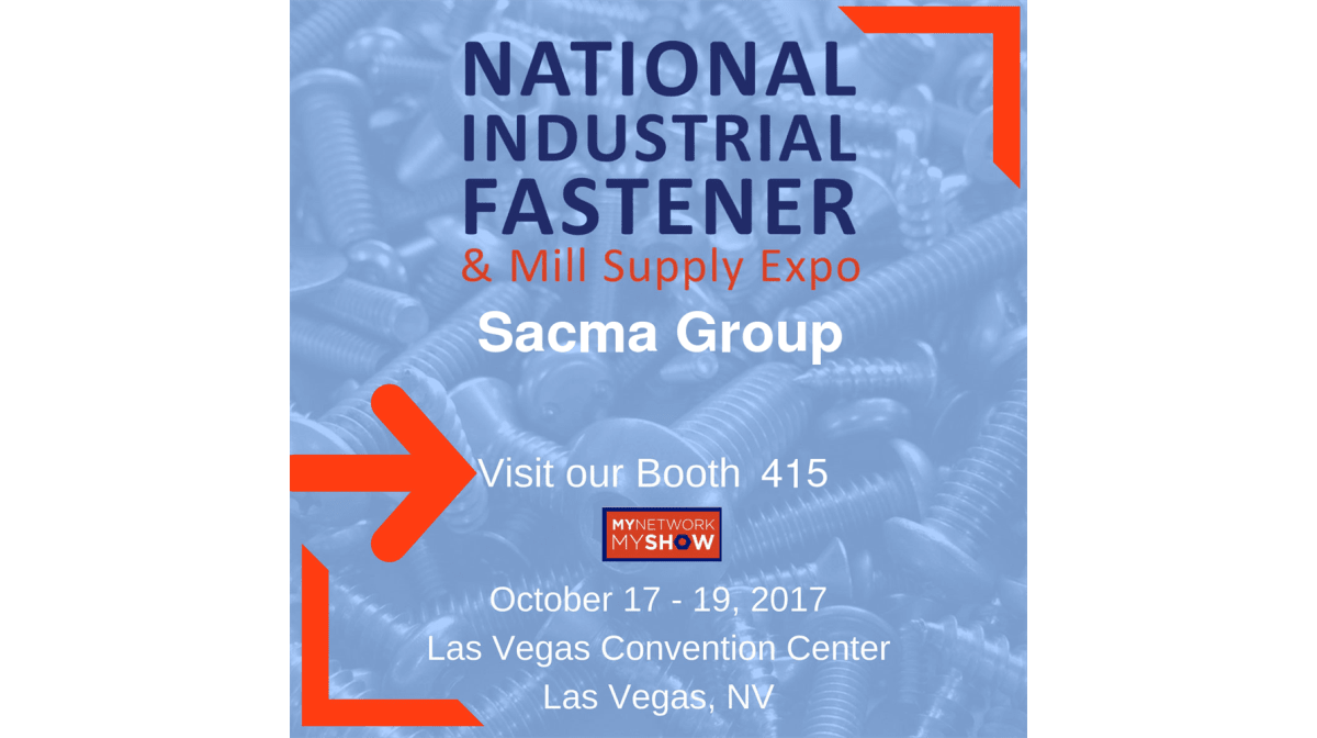 Sacma Group expone en la feria National Industrial Fastener & Mill Supply Expo