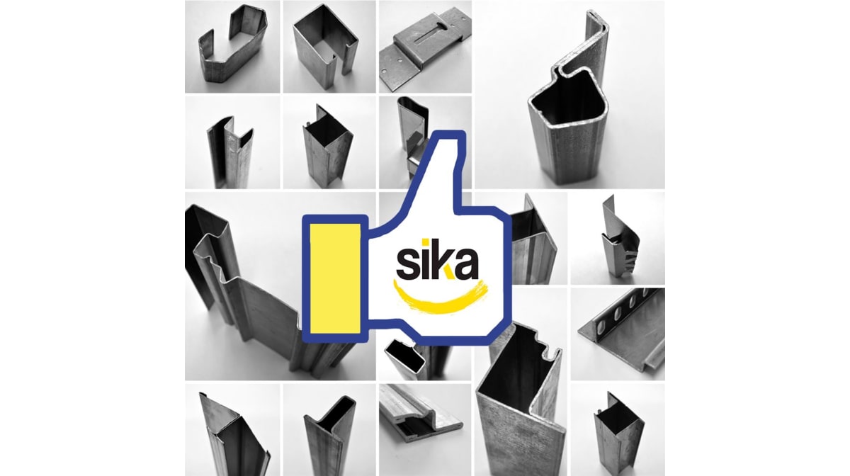 Sika: profili speciali in acciaio con la qualità del Made in Italy