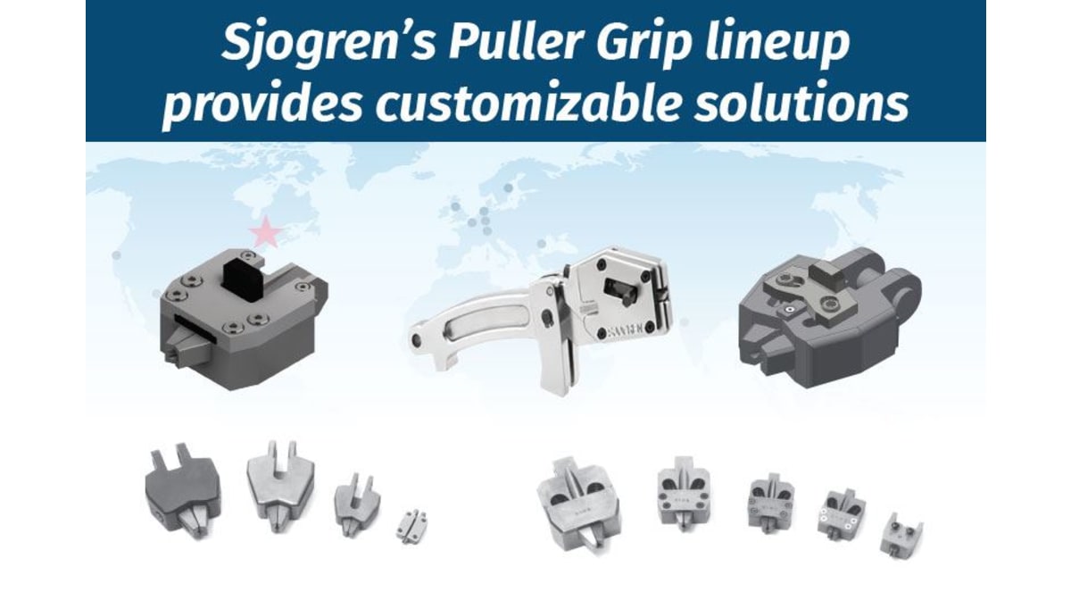Four styles of puller grips - endless possibilities