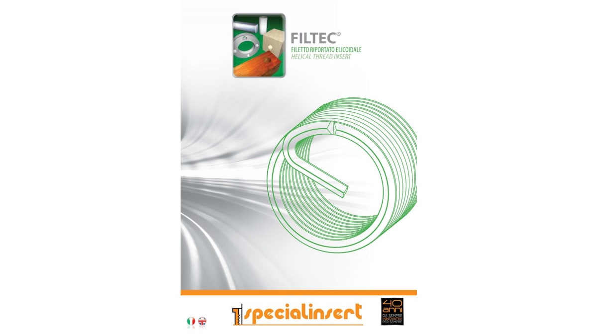 Il nuovo catalogo FILTEC® Specialinsert è online